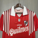 Camisa II River Plate Retrô | 96/97 Adidas - Vermelha