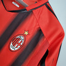 Camisa I Milan Retrô | 04/05 Adidas - Vermelha e Preta