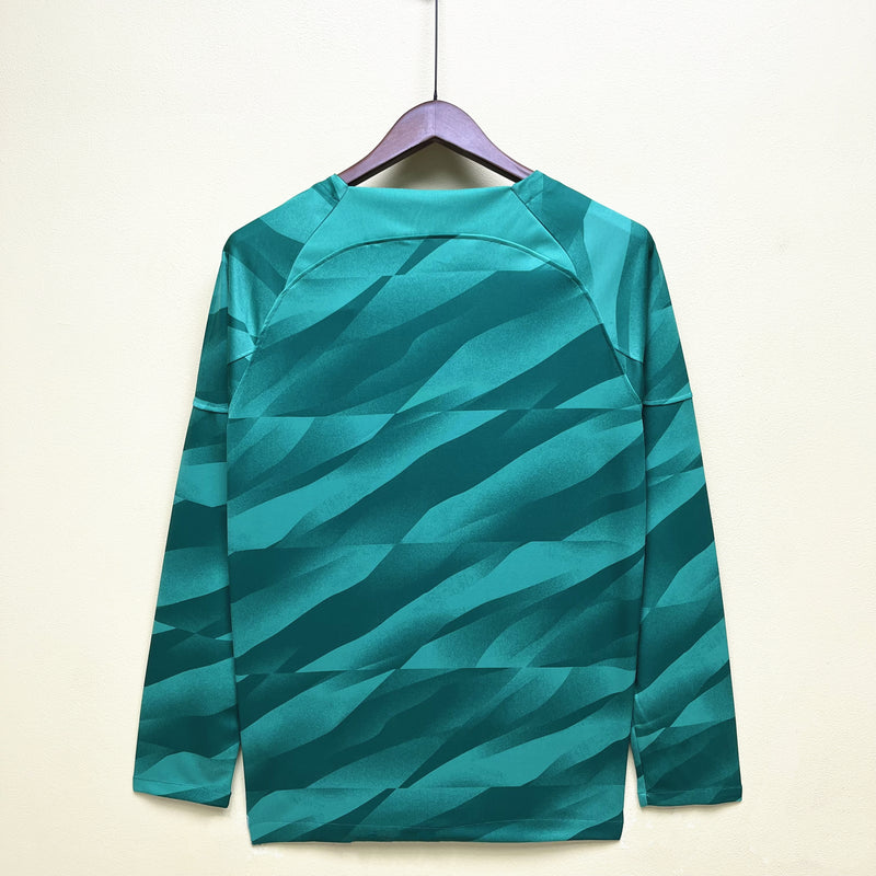 Camisa de Goleiro PSG | 22/23 Torcedor Nike - Verde - Manga Longa