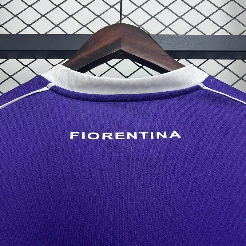 Camisa I Fiorentina | 25/26 Torcedor Kappa - Roxa e Branca