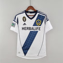 Camisa I LA Galaxy Retrô | 12/13 Adidas - Branca Azul e Amarela