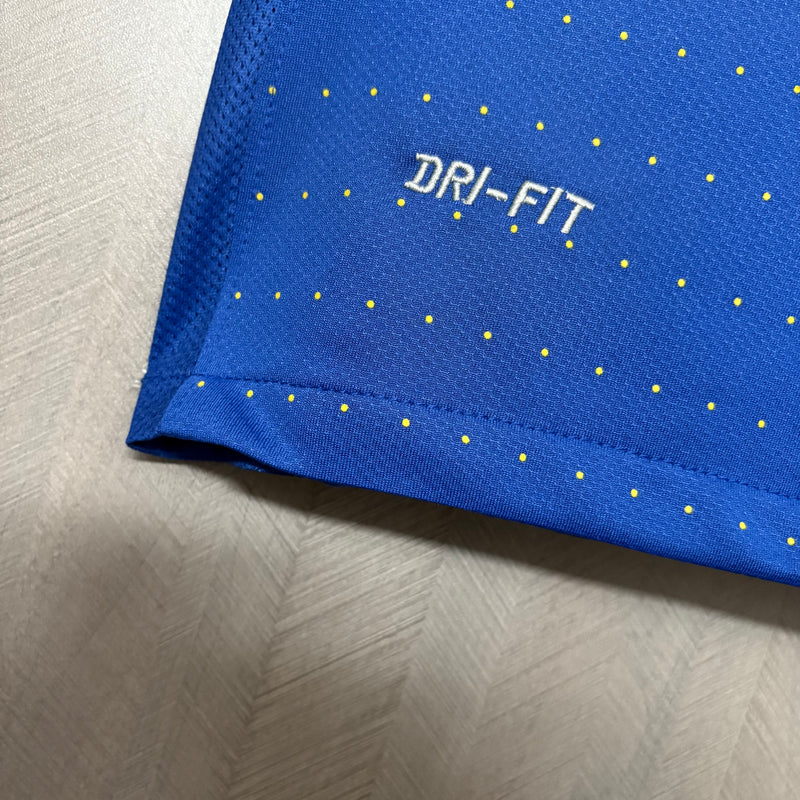 Camisa II Brasil Retrô | 2010 Nike - Azul e Amarela