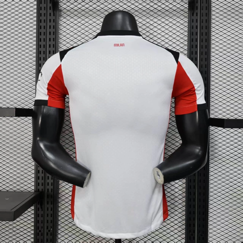 Camisa II Milan | 25/26 Jogador Puma - Branca e Vermelha