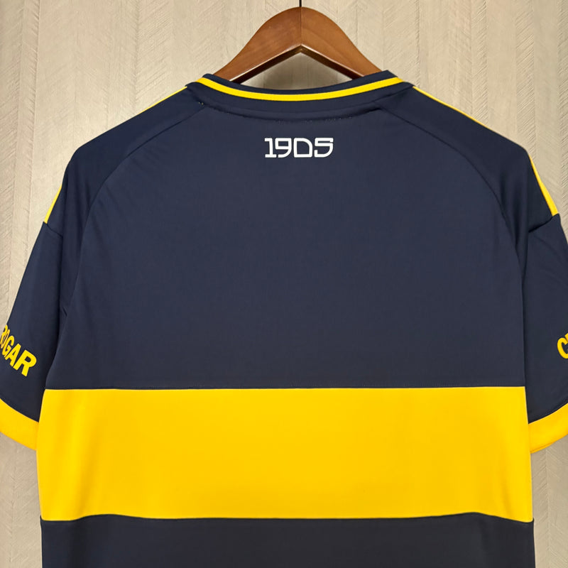 Camisa I Boca Juniors | 25/26 Torcedor Adidas - Azul e Amarela
