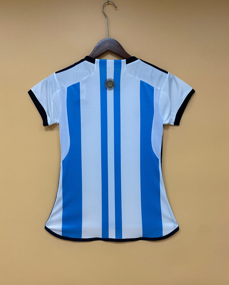 Camisa I Argentina | 22/23 Torcedor Adidas - Branca e Azul - Feminina