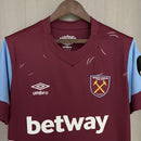 Camisa I West Ham | 23/24 Torcedor Umbro - Vinho