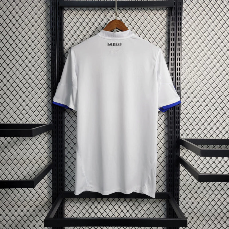 Camisa I Real Madrid Retrô | 10/11 Adidas - Branca