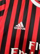 Camisa I Milan Retrô | 11/12 Adidas - Vermelha e Preta