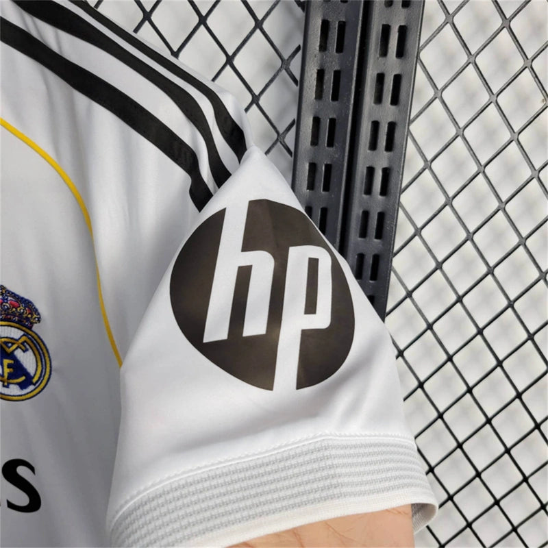 Camisa I Real Madrid | 25/26 Torcedor Adidas - Branca