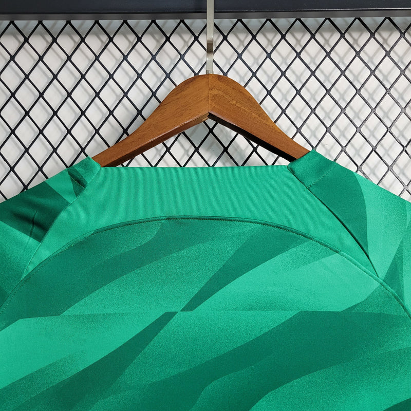 Camisa de Goleiro PSG | 23/24 Torcedor Nike - Verde - Manga Longa