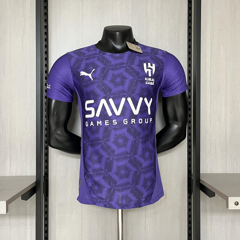 Camisa III Al-Hilal | 24/25 Modelo Jogador  - Roxa