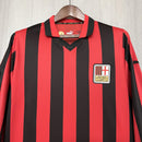 Camisa Edição Especial 125 anos Milan | 25/26 Torcedor Puma - Vermelha e Preta - Manga Longa