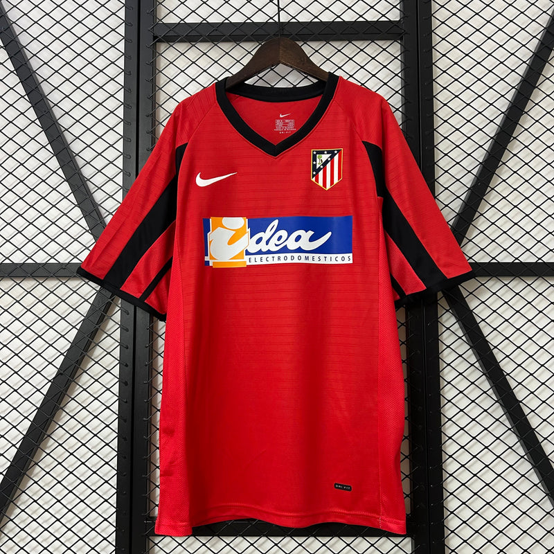 Camisa II Atlético de Madrid Retrô | 01/02 Nike - Vermelha e Preta