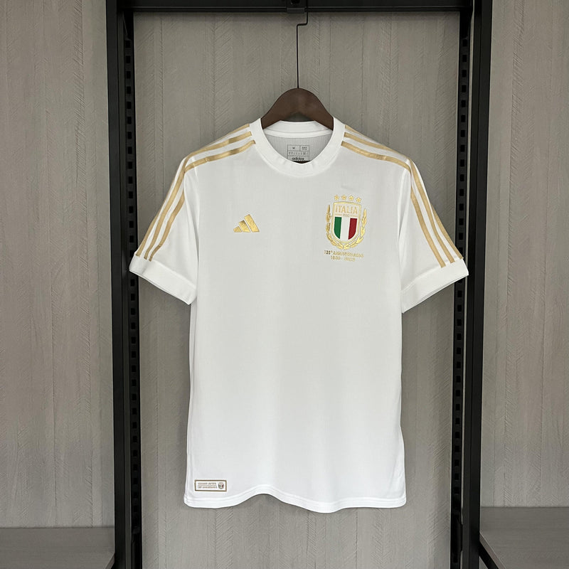 Camisa Edição Comemorativa Itália | 23/24 Torcedor Adidas - Branca