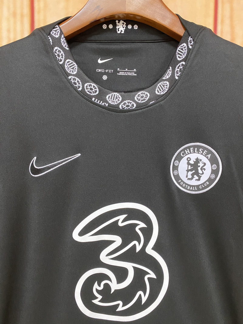 Camisa Black Edition Chelsea | 22/23 Torcedor Nike - Preta