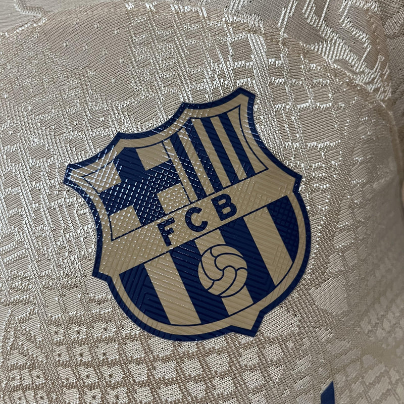 Camisa II Barcelona | 22/23 Modelo Jogador Nike - Dourado