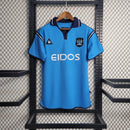 Camisa I Manchester City Retrô | 01/02 Le Coq Sportif - Azul