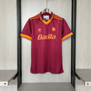 Camisa I Roma Retrô | 92/94 Adidas - Vermelha e Laranja