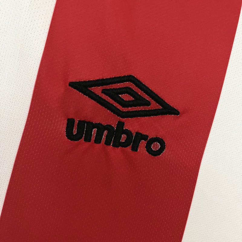 Camisa I Brentford | 23/24 Torcedor Umbro - Vermelha e Branca