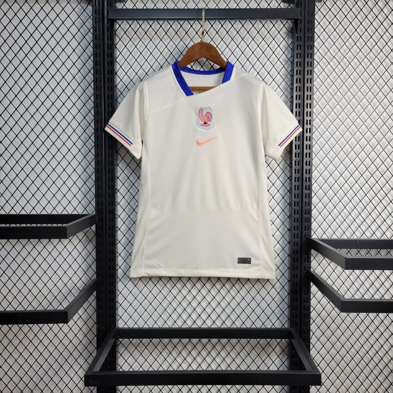 Camisa II França | 2025 Torcedor Nike - Branca - Feminina
