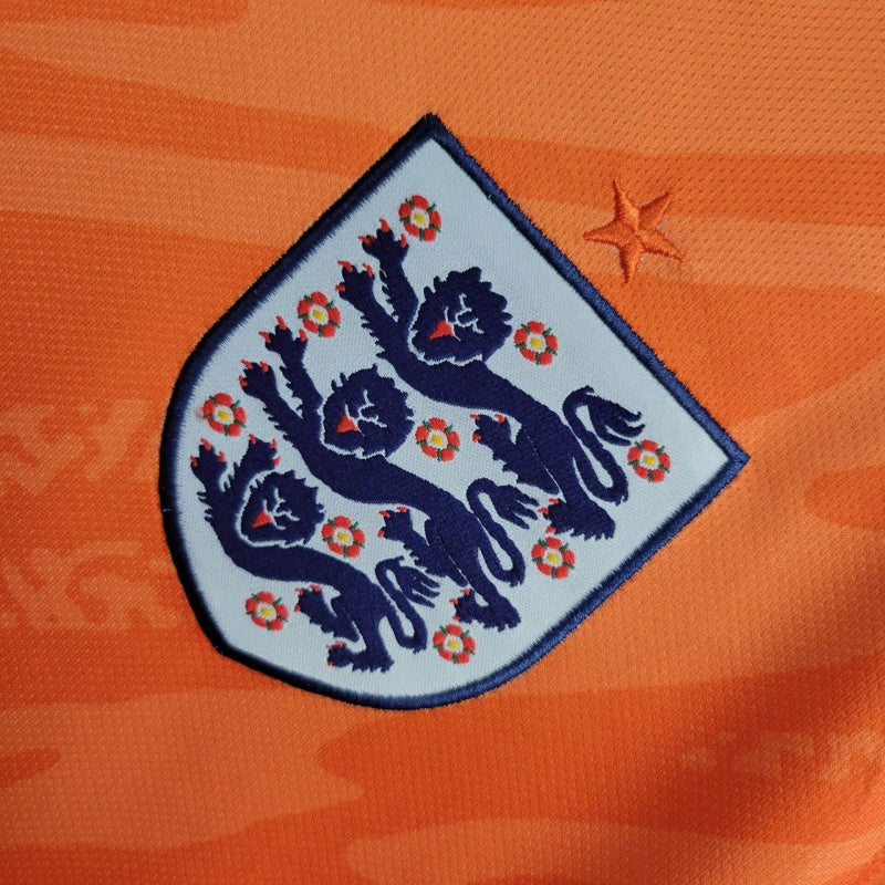 Camisa Goleiro Inglaterra | 2024 Torcedor Nike - Laranja
