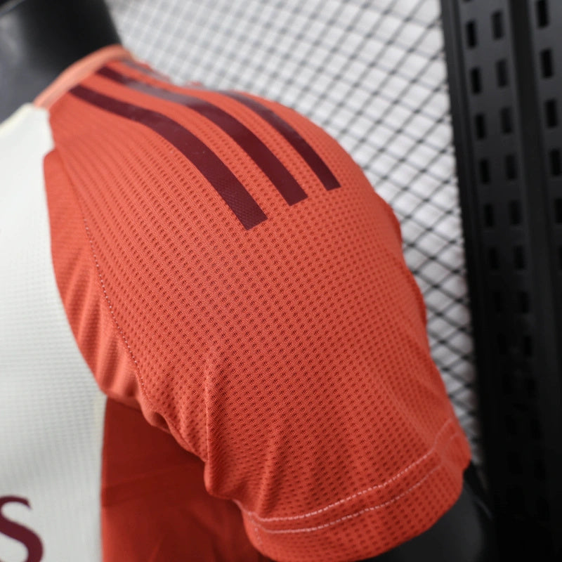 Camisa III Lyon | 24/25 Modelo Jogador Adidas - Branca e Vermelha