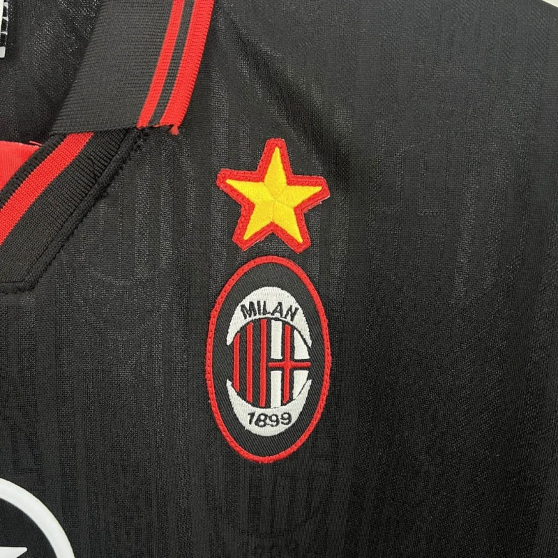 Camisa IV Milan Retrô | 97/98 Lotto - Preta