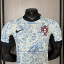 Camisa II Portugal | 2024 Modelo Jogador Nike - Branca e Azul