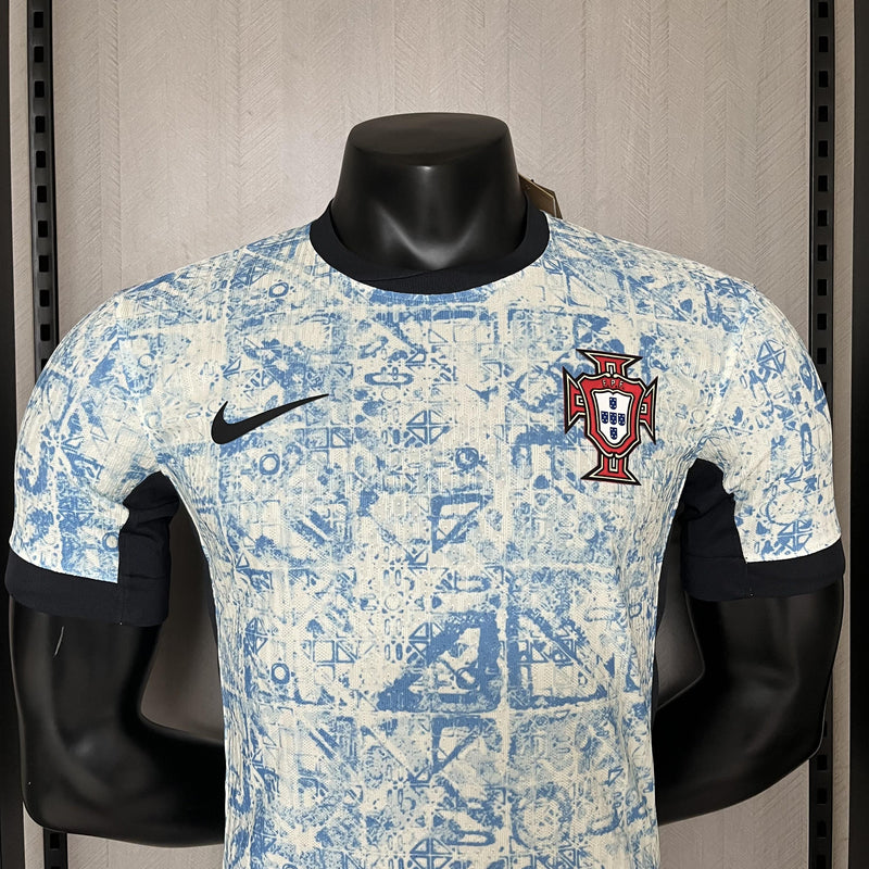 Camisa II Portugal | 24/25 Modelo Jogador Nike - Branca e Azul