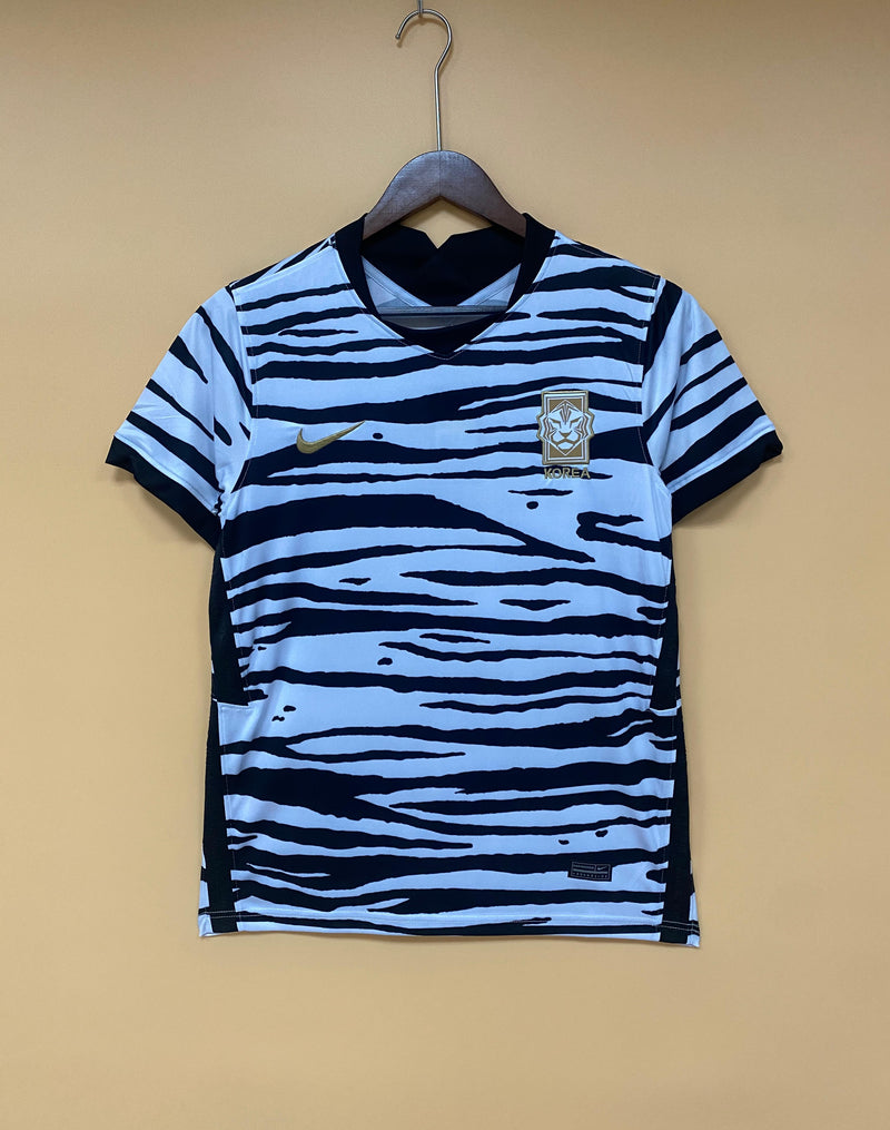 Camisa II Coréia do Sul | 20/21 Torcedor Nike - Preta e Branca