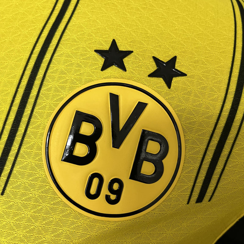 Camisa I Borussia Dortmund | 24/25 Modelo Jogador Puma - Amarela e Preta