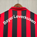Camisa I Bayer Leverkusen Retrô | 00/01 Adidas - Vermelha e Preta