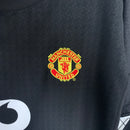 Camisa II Manchester United Retrô | 03/04 Nike - Preta