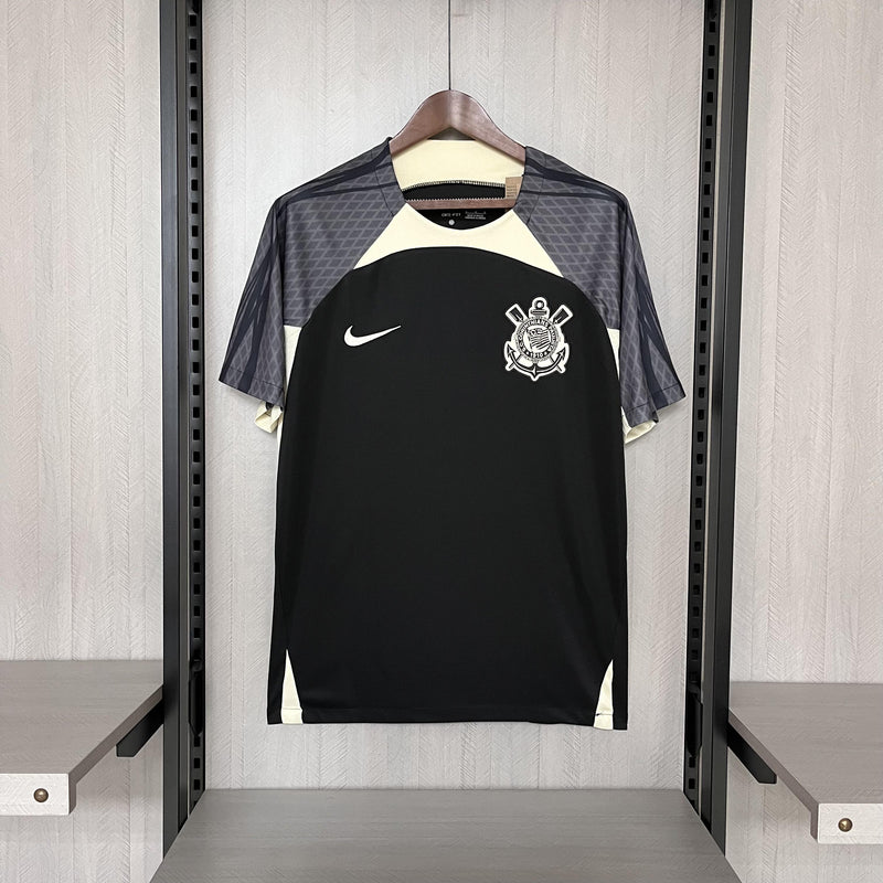 Camisa de Treino Corinthians | 24/25 Torcedor Nike - Preta