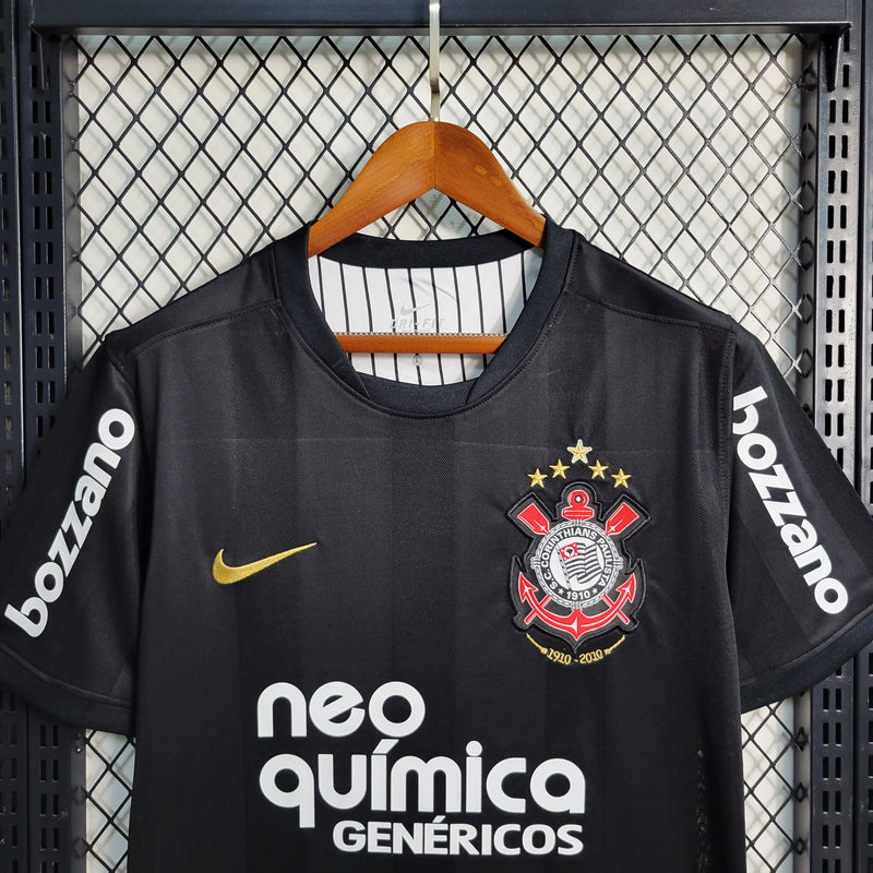 Camisa II Corinthians Retrô | 10/11 Nike - Preta