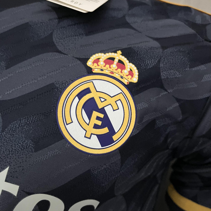 Camisa II Real Madrid | 23/24 Modelo Jogador Adidas - Preta