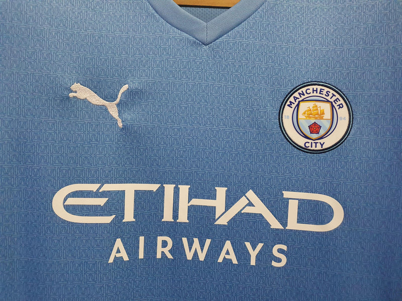 Camisa I Manchester City | 21/22 Torcedor Puma - Azul