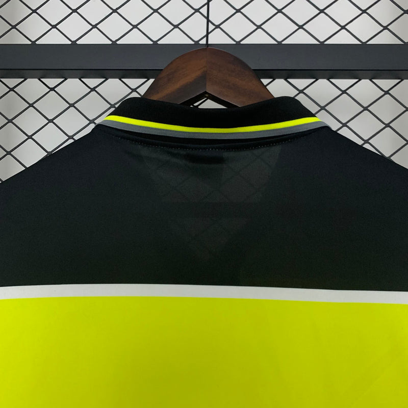 Camisa Champions League Borussia Dortmund Retrô | 96/97 Nike - Amarela e Preta