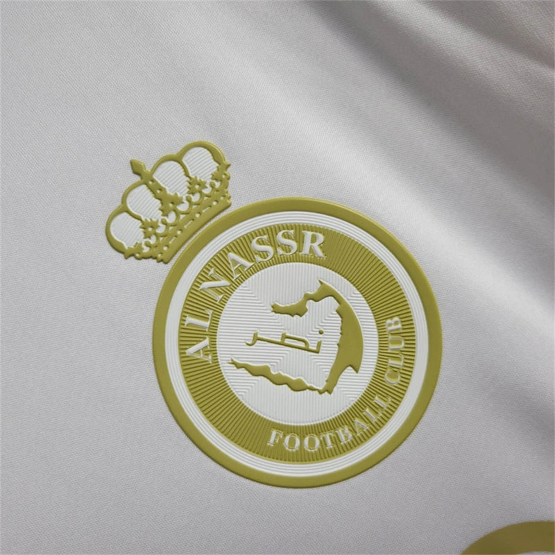 Camisa III Al-Nassr | 24/25 Torcedor Adidas - Branca e Dourada