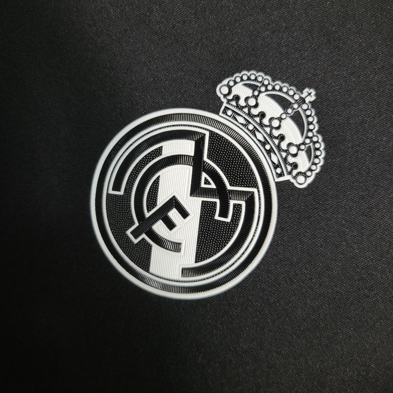 Camisa II Real Madrid Retrô | 16/17 Adidas - Preta - Manga Longa