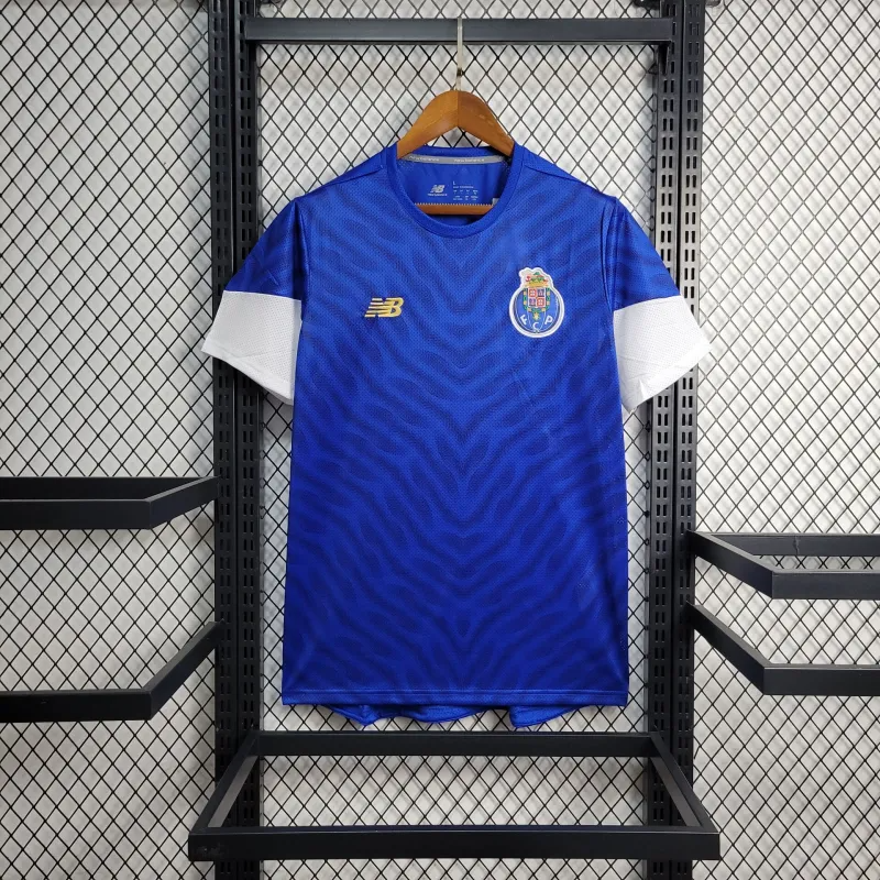 Camisa Pré Jogo Porto | 25/26 Torcedor New Balance - Azul e Branca