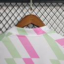 Camisa Pré Jogo Manchester City | 23/24 Torcedor Puma - Branca Verde e Rosa