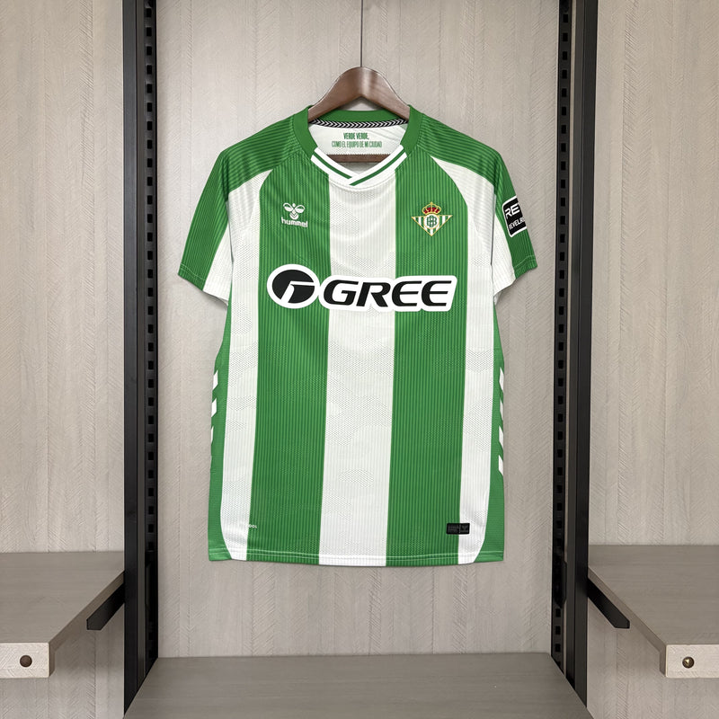 Camisa I Betis | 25/26 Torcedor Hummel - Branca e Verde
