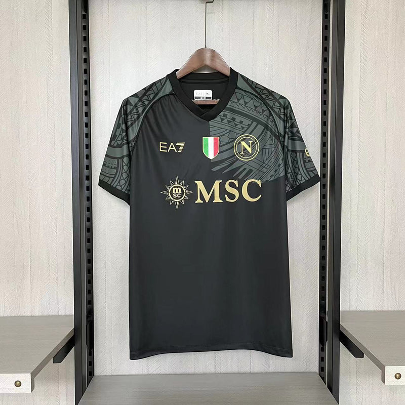 Camisa III Napoli | 23/24 Torcedor EA7 - Preta