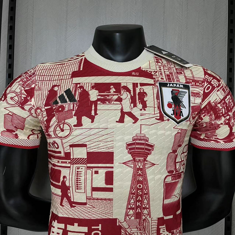 Camisa Edição Especial Tokyo Japão | 23/24 Modelo Jogador Adidas - Vermelha