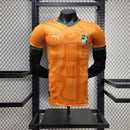 Camisa I Costa do Marfim | 2024 Modelo Jogador Puma - Laranja
