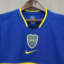 Camisa I Boca Juniors Retrô | 02/03 Nike - Azul e Amarela