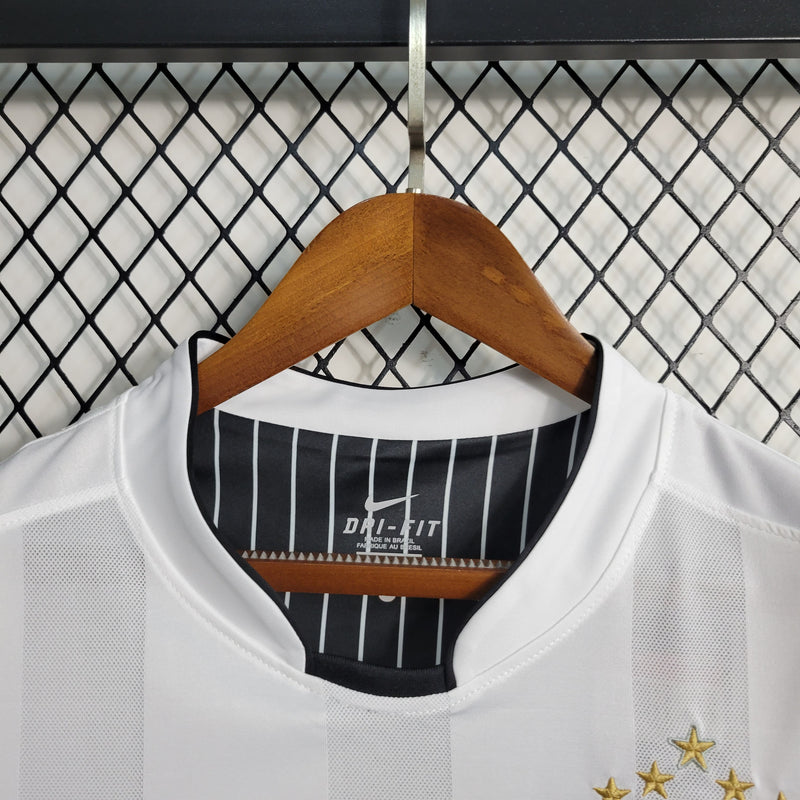 Camisa I Corinthians Retrô | 10/11 Nike - Branca