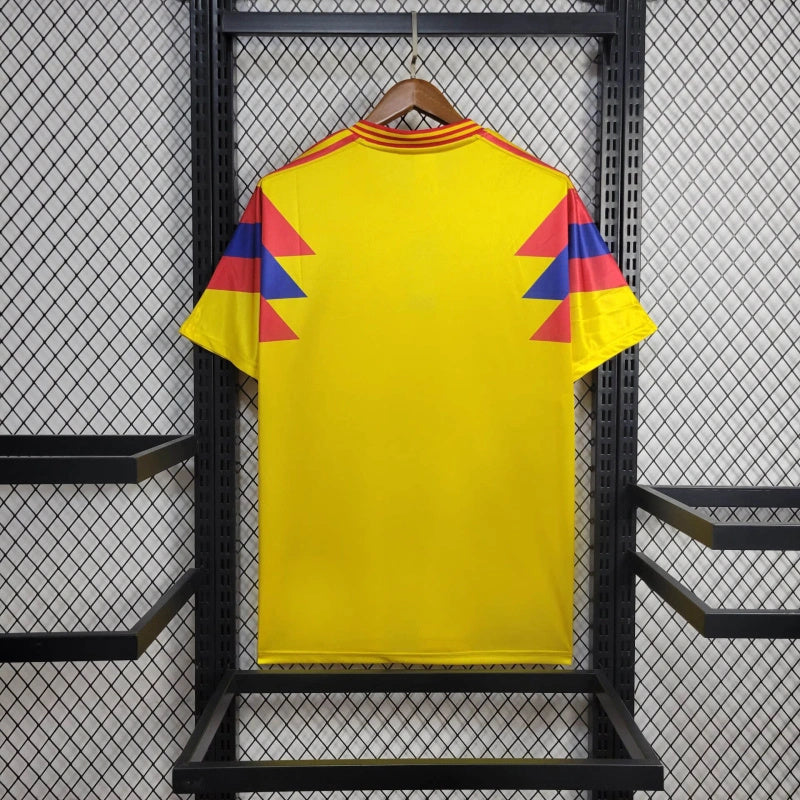 Camisa II Colômbia Retrô | 1990 Adidas - Amarela