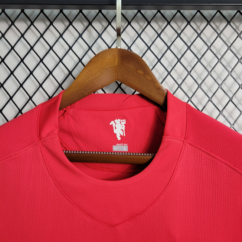Camisa I Manchester United Retrô | 07/08 Nike - Vermelha